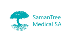 Saman tree medical logo